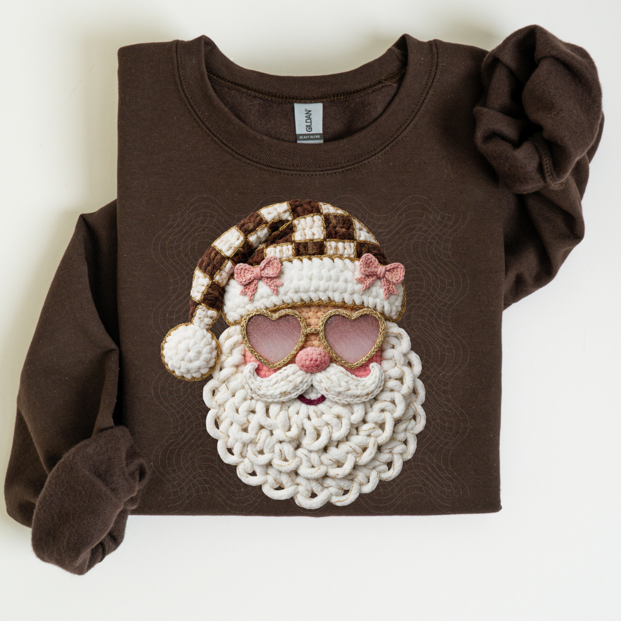 SANTA FAUX YARN - DTF TRANSFER