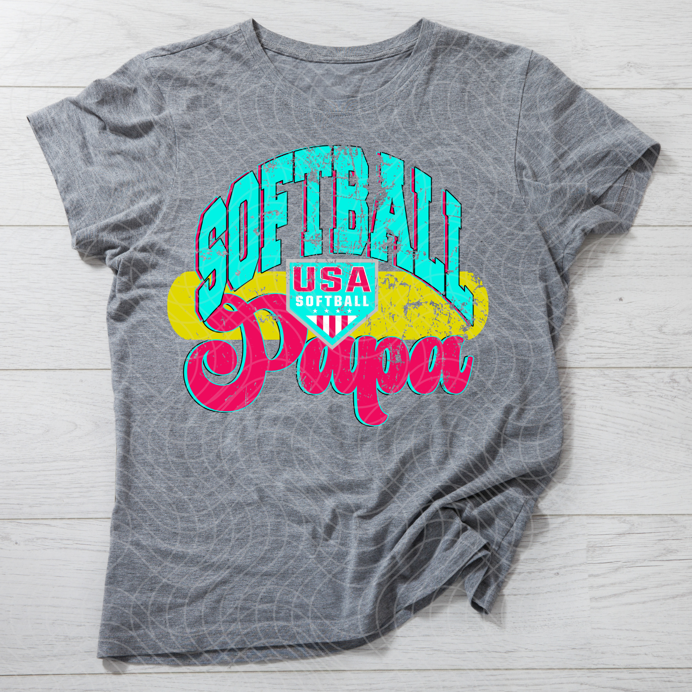 SOFTBALL PAPA - DTF TRANSFER