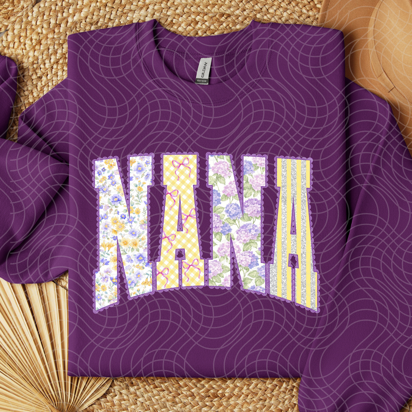 NANA PURPLE LACE - DTF TRANSFER