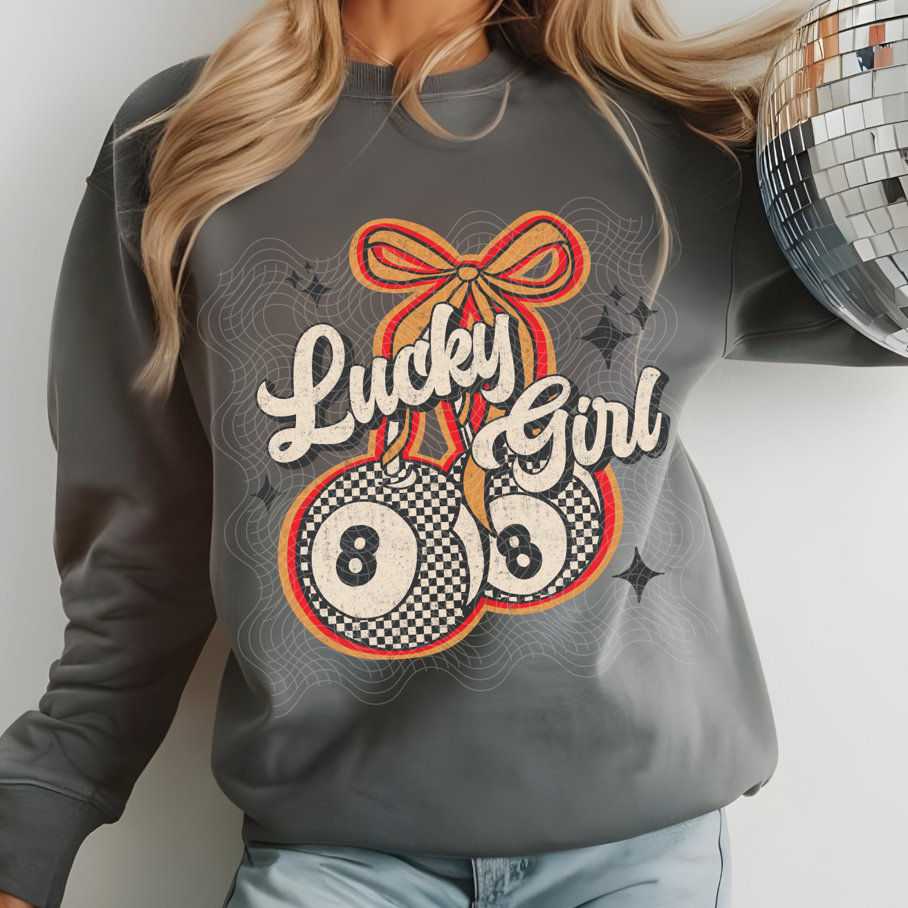 LUCKY GIRL - DTF TRANSFER