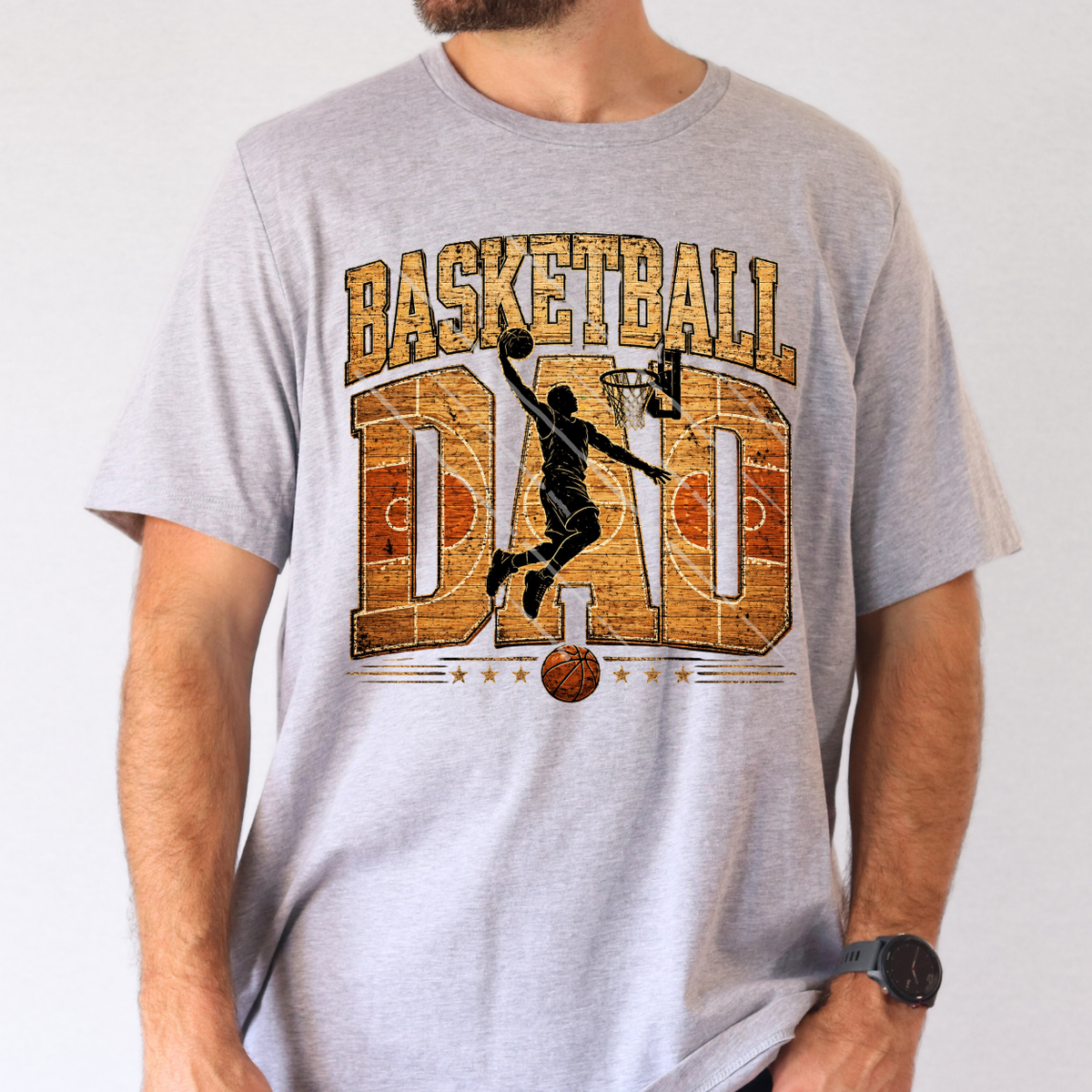 BASKETBALL DAD - DTF TRANSFER