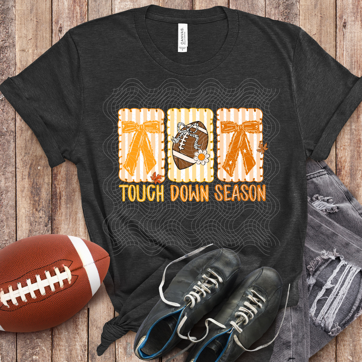 TOUCH DOWN SEASON ORANGE - DTF TRANSFER