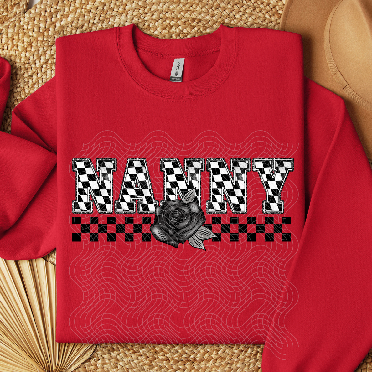 NANNY CHECKERED - DTF TRANSFER