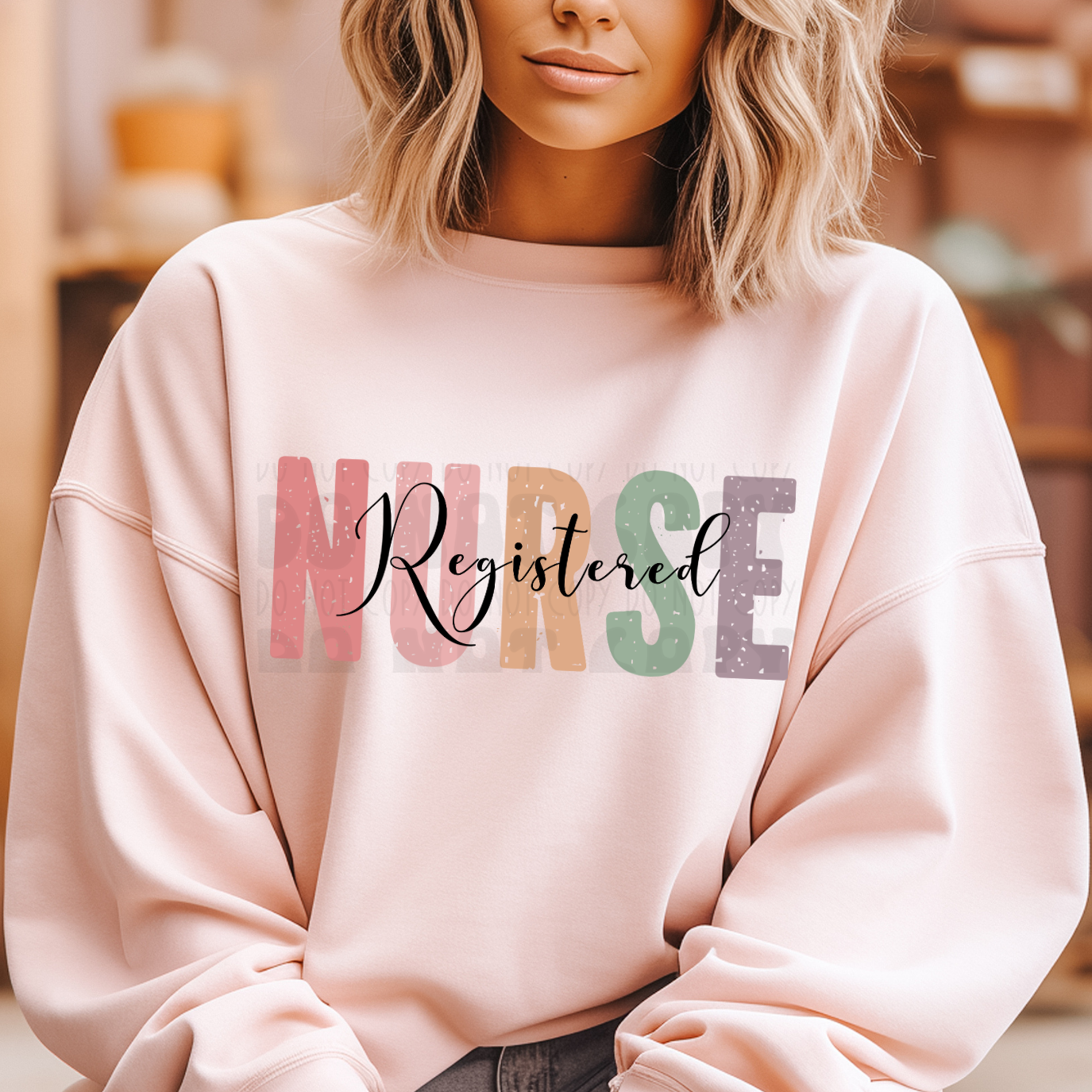 REGISTERED NURSE COLORS - DTF TRANSFER