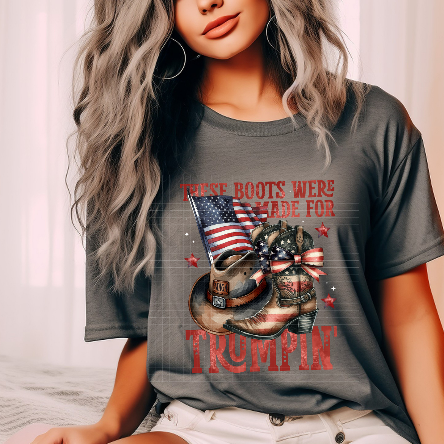 MAGA TRUMP PINK - DTF TRANSFER