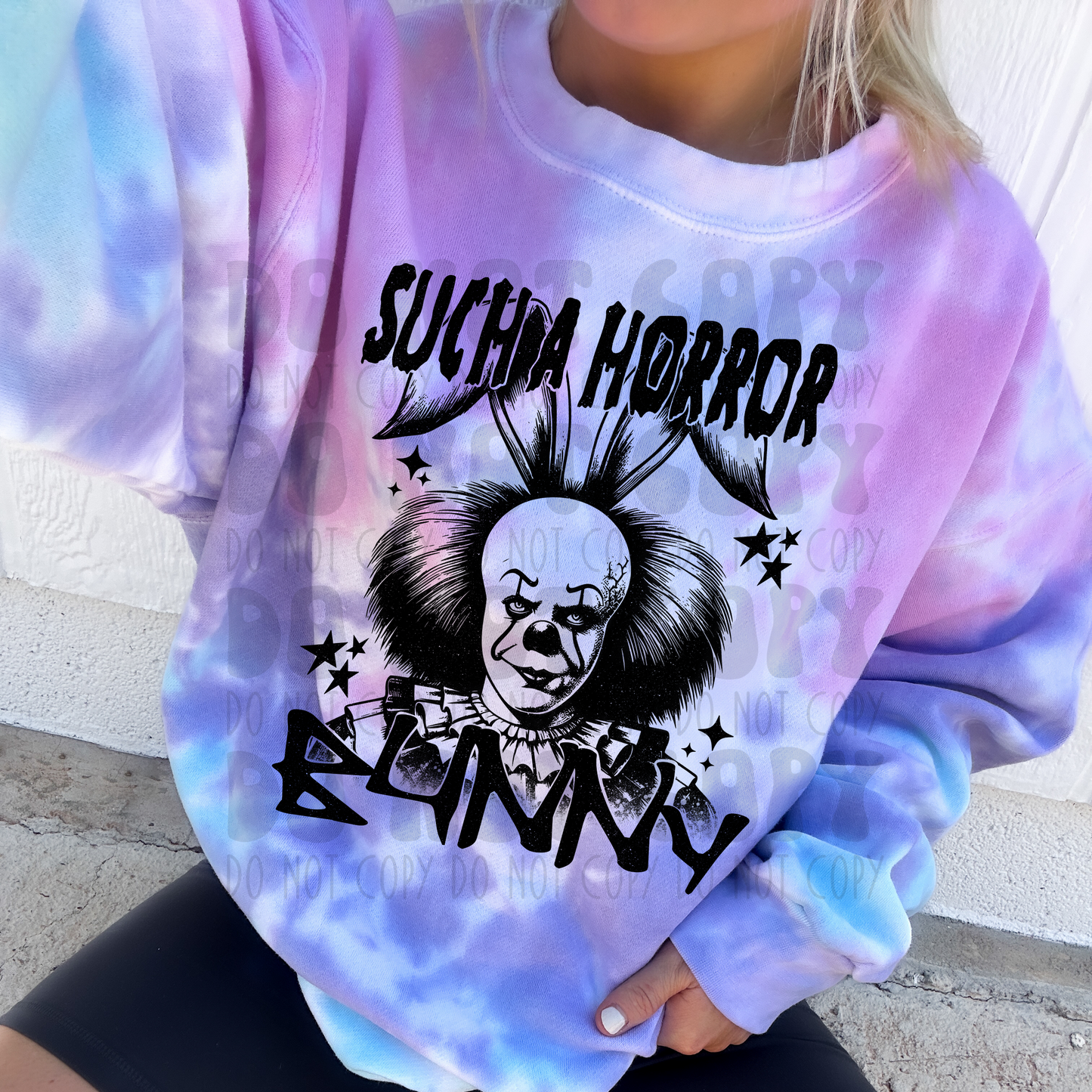 HORROR BUNNY CLOWN - DTF TRANSFER