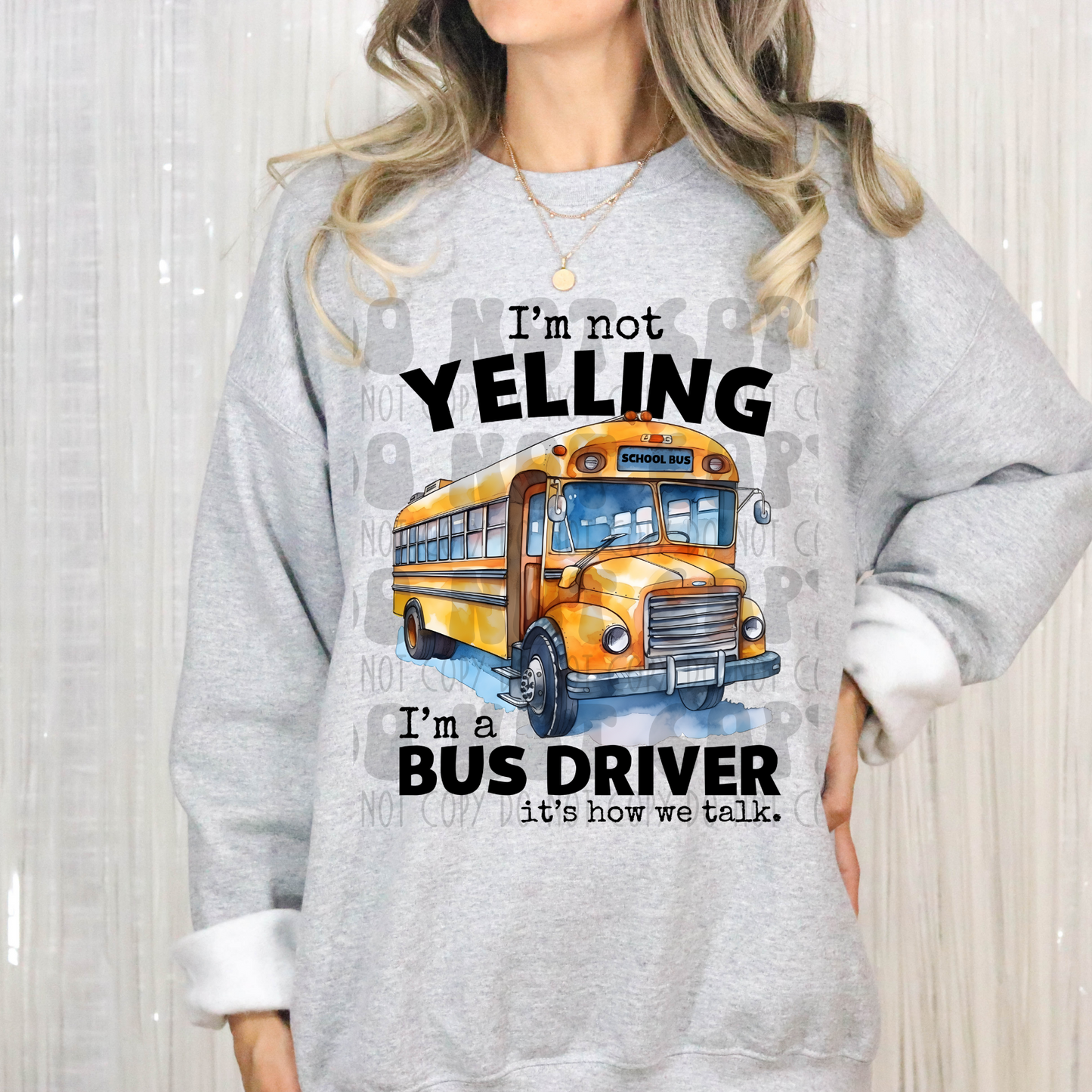 BUS DRIVER - DTF TRANSFER