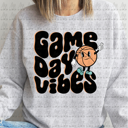 GAME DAY VIBES - BASKETBALL - DTF TRANSFER