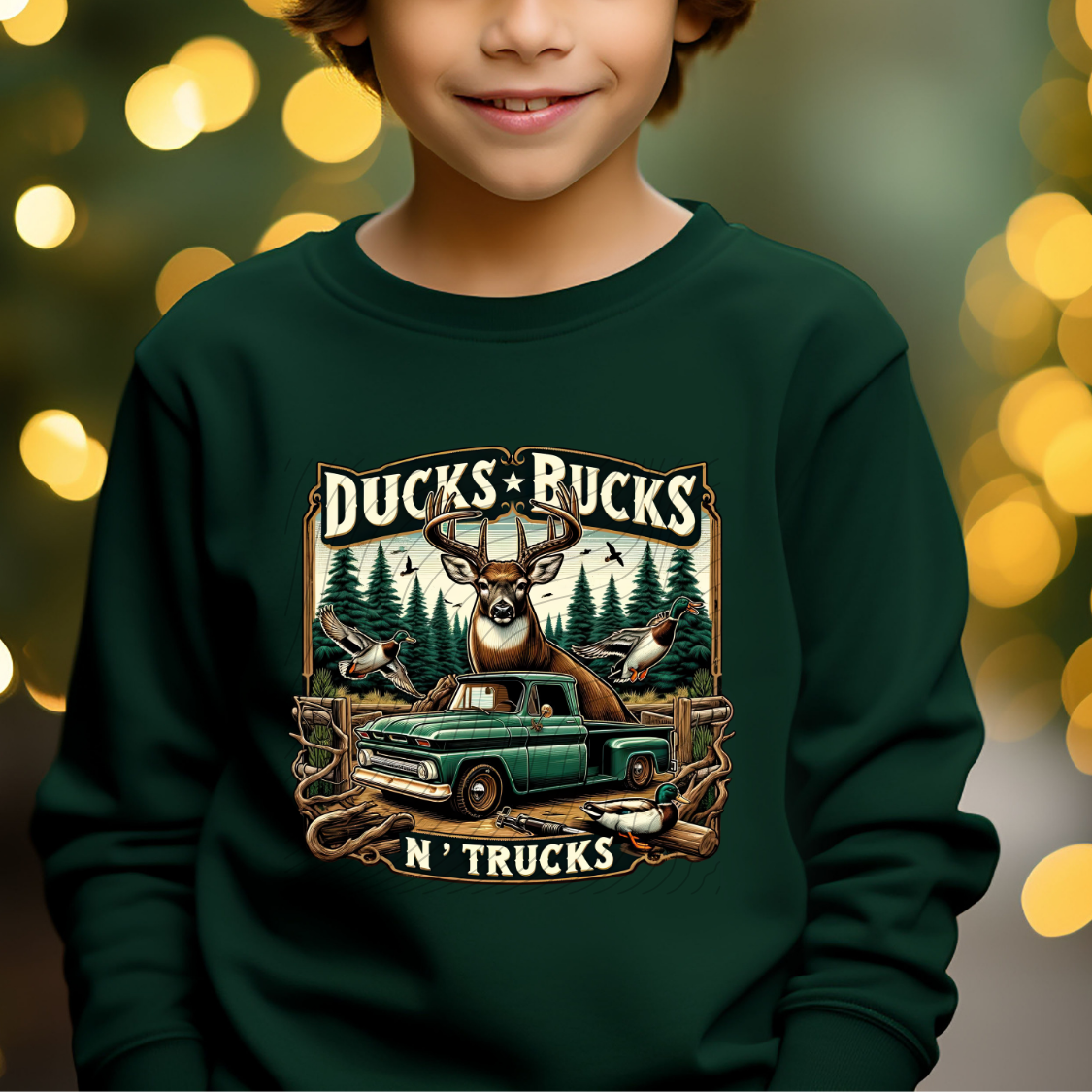 DUCKS BUCKS AND TRUCKS - DTF TRANSFER