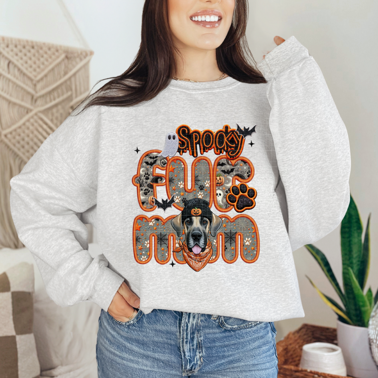 SPOOKY FUR MOM 7 - DTF TRANSFER