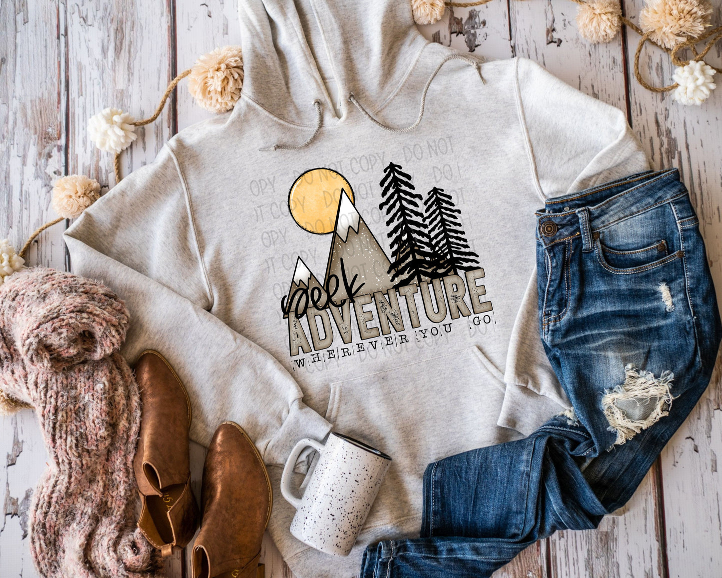 SEEK ADVENTURE - DTF TRANSFER