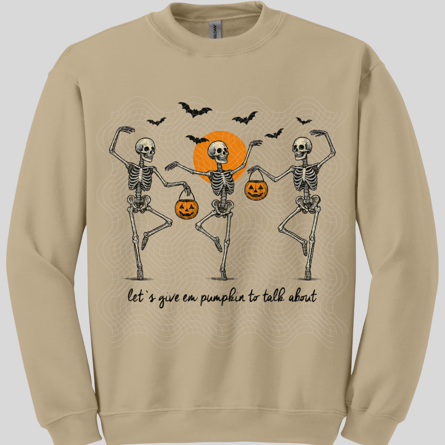 PUMPKIN TO TALK ABOUT BLK NO DISTRESS - DTF TRANSFER