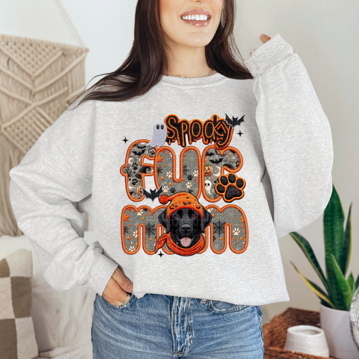 SPOOKY FUR MOM 10 - DTF TRANSFER