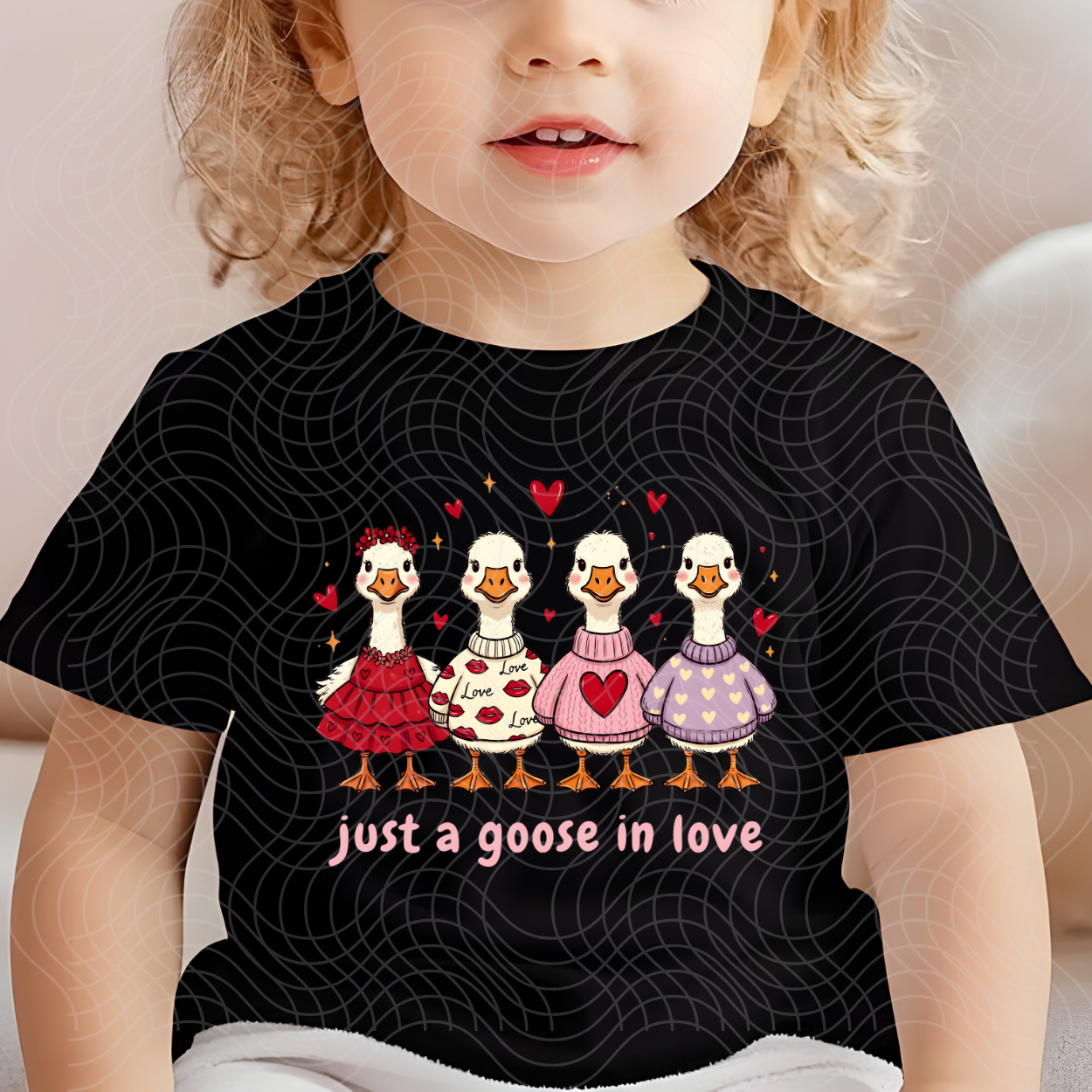 JUST A GOOSE IN LOVE - DTF TRANSFER
