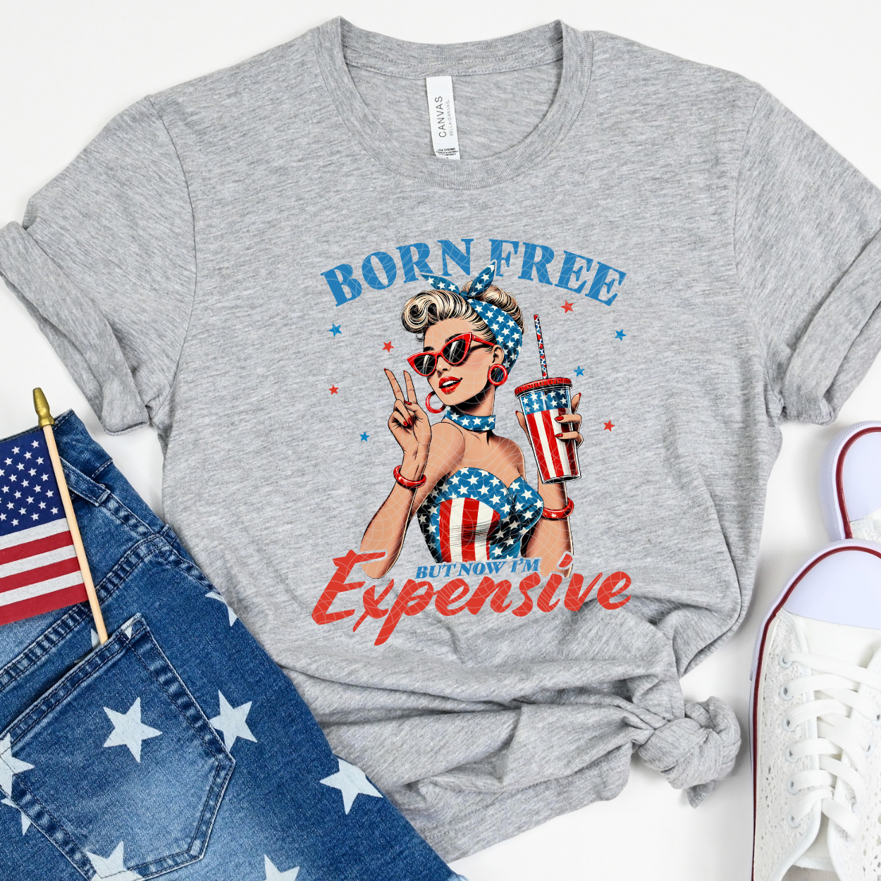 BORN FREE NOW EXPENSIVE - DTF TRANSFER