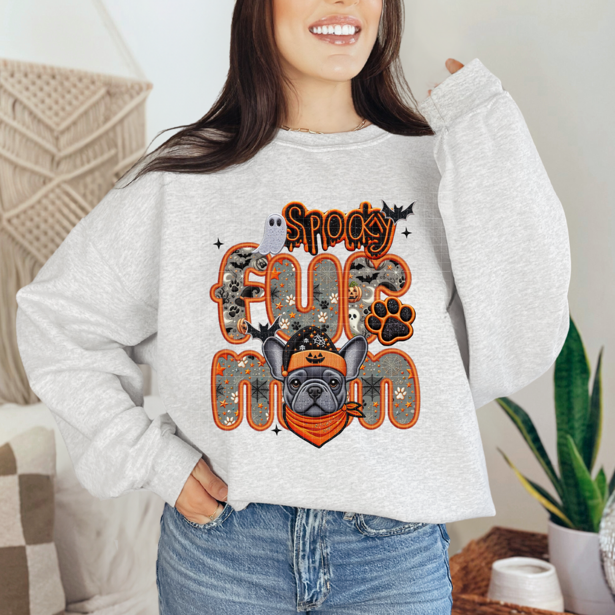 SPOOKY FUR MOM 11 - DTF TRANSFER