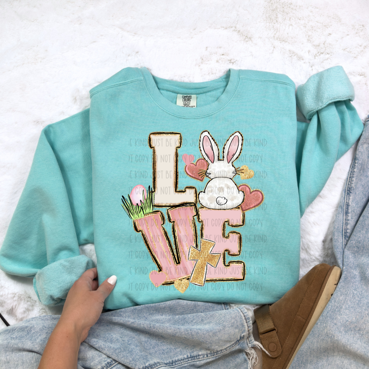 LOVE BUNNY - DTF TRANSFER