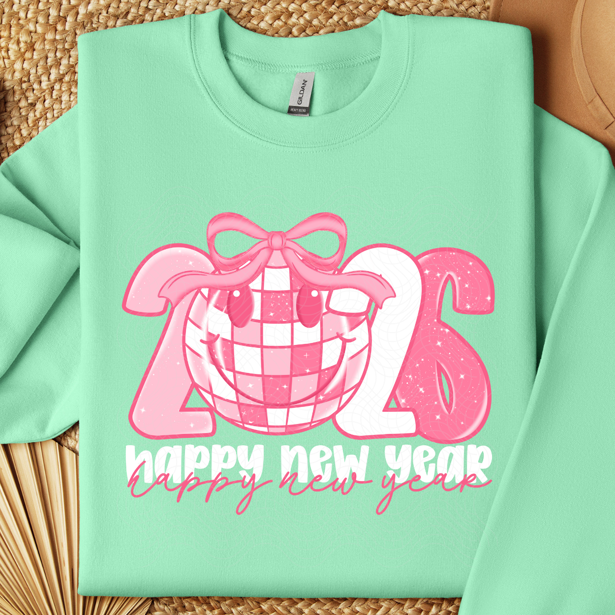 HAPPY NEW YEAR 2026 - DTF TRANSFER