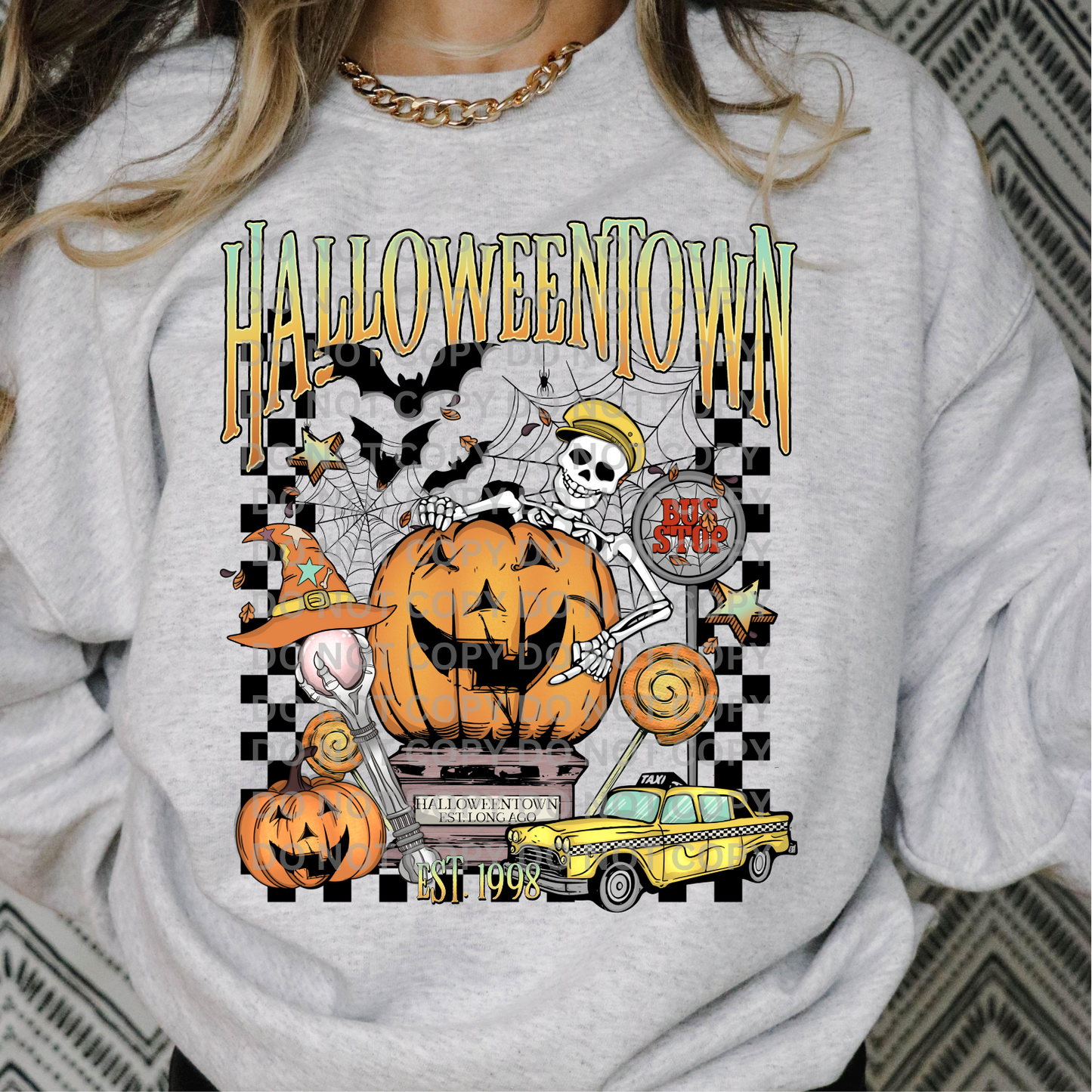 HALLOWEENTOWN EST 1998 - DTF TRANSFER