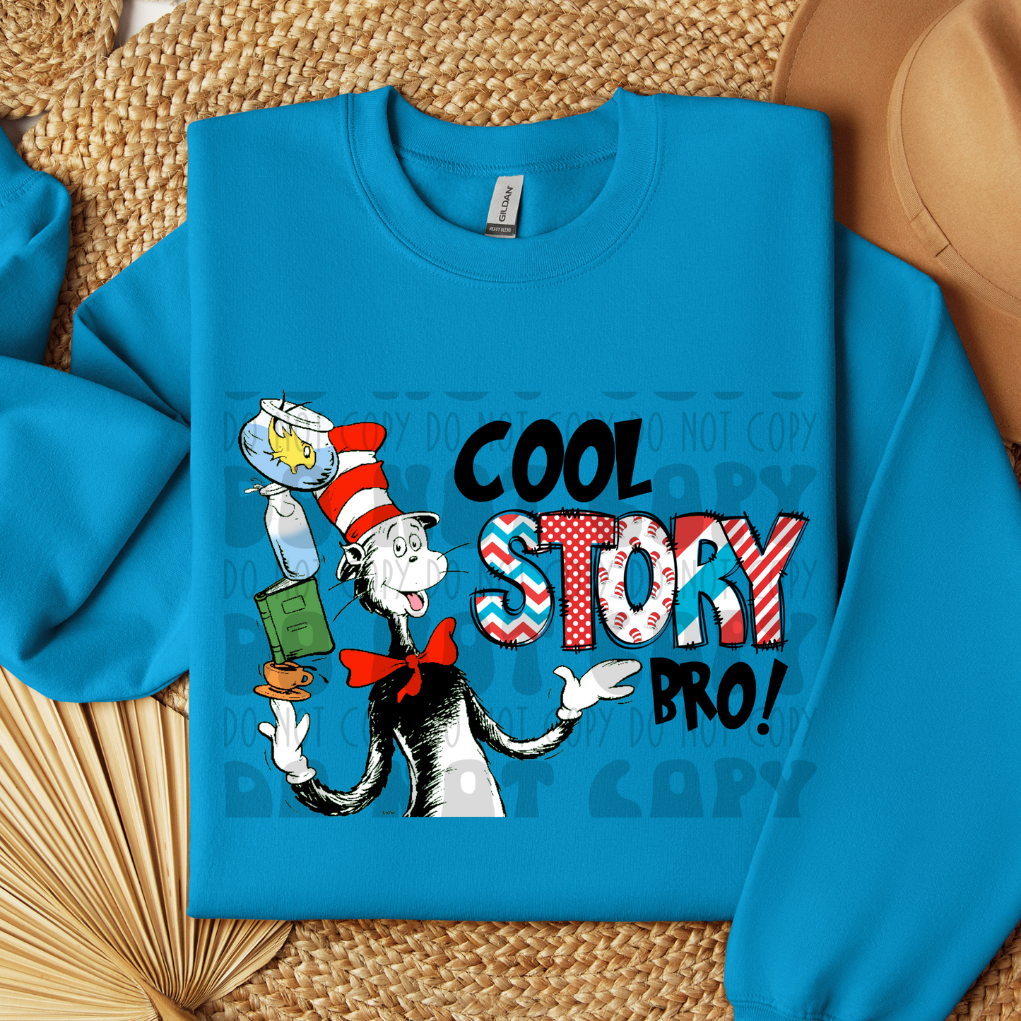 COOL STORY BRO NO DISTRESS - DTF TRANSFER