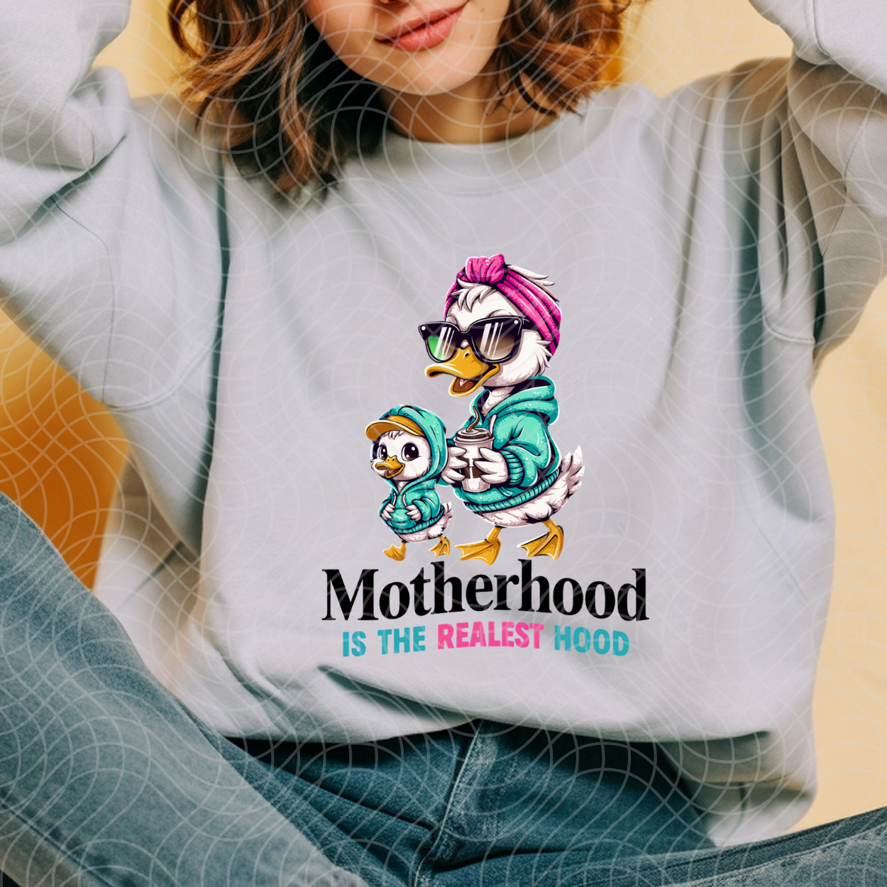 MOTHERHOOD IS THE REALIST - DTF TRANSFER
