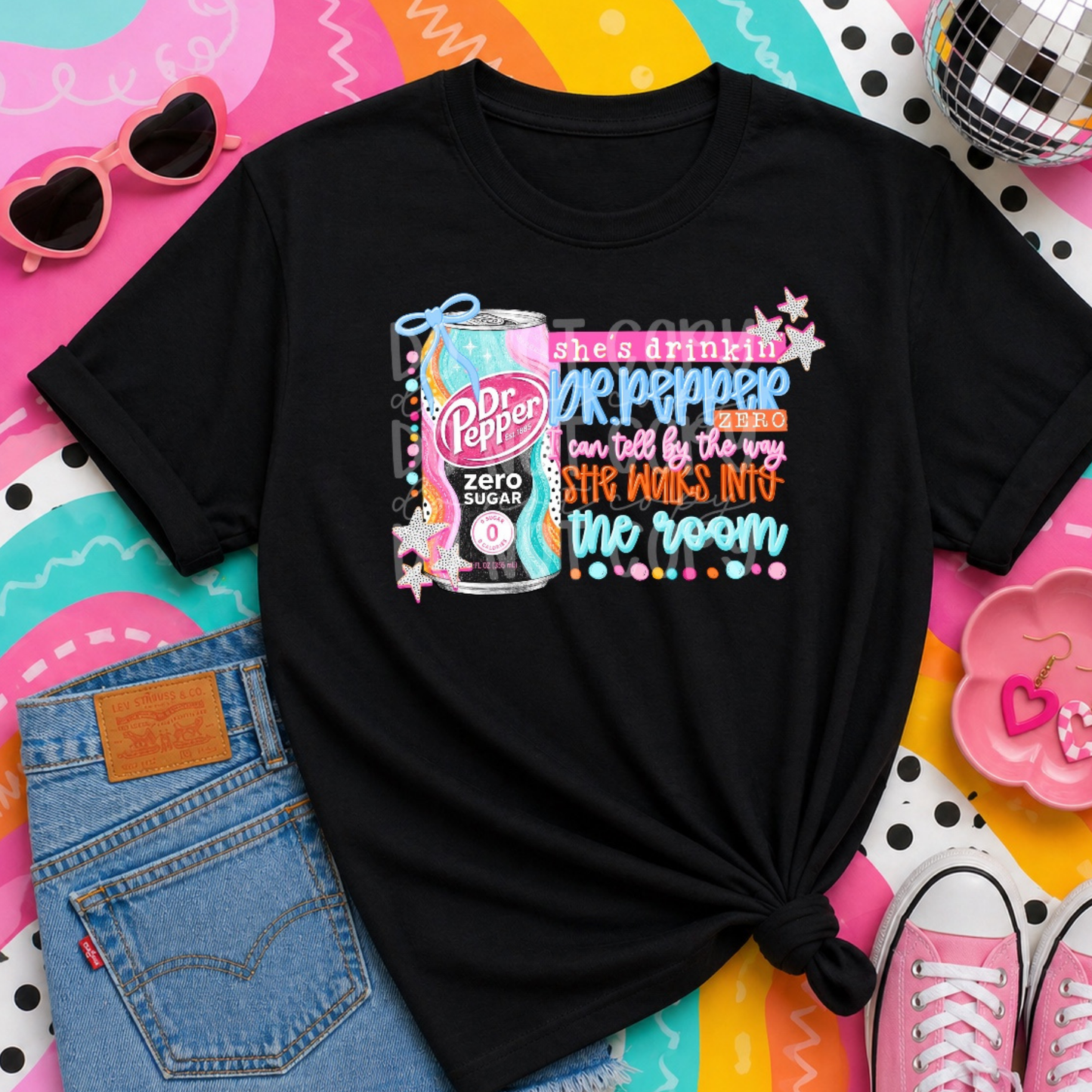 SHE'S DRINKIN' - DTF TRANSFER