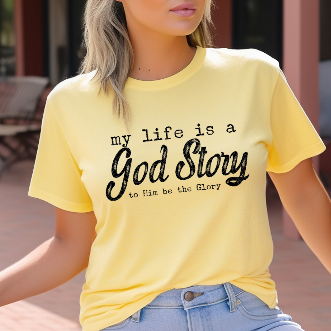 GOD STORY - DTF TRANSFER