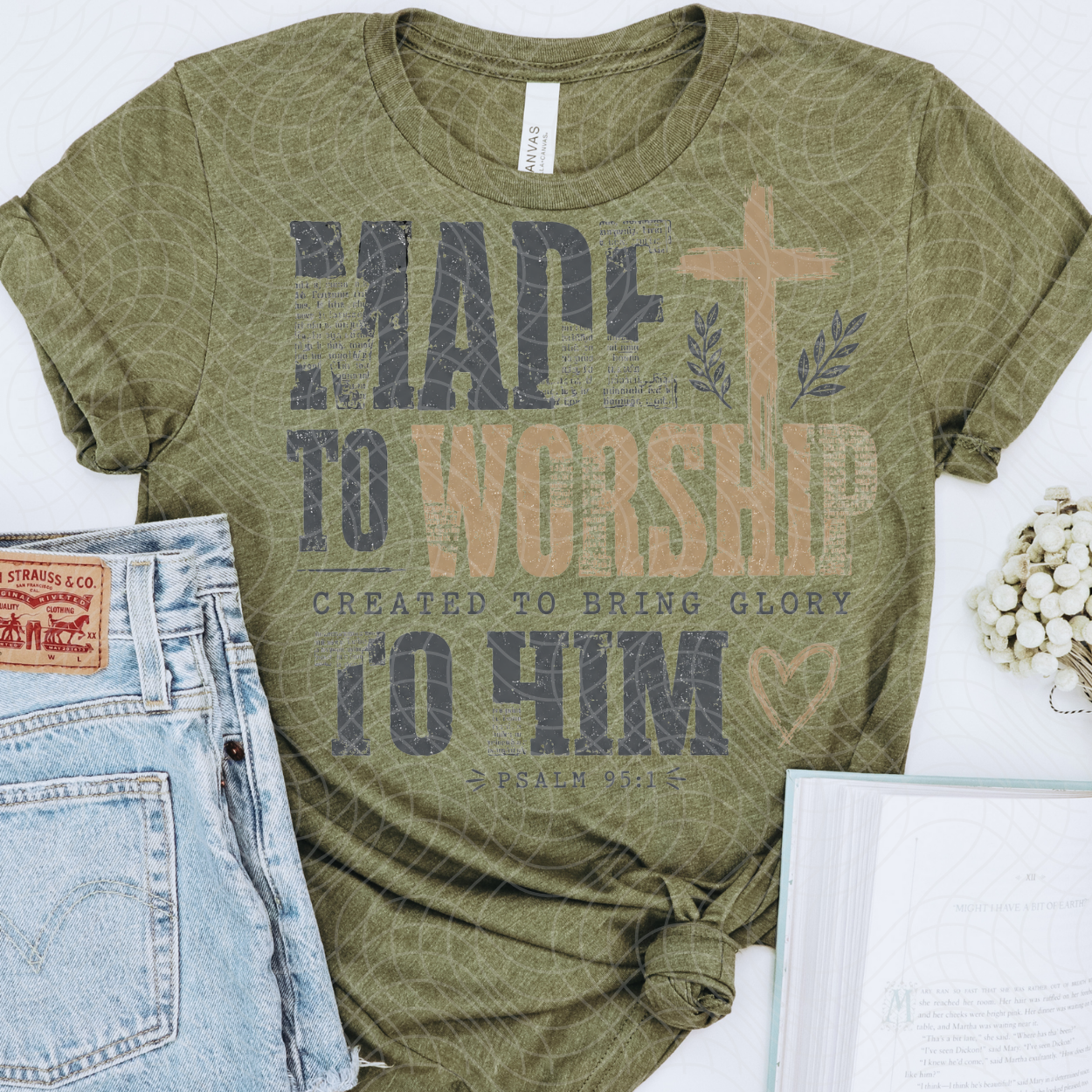 MADE TO WORSHIP - DTF TRANSFER