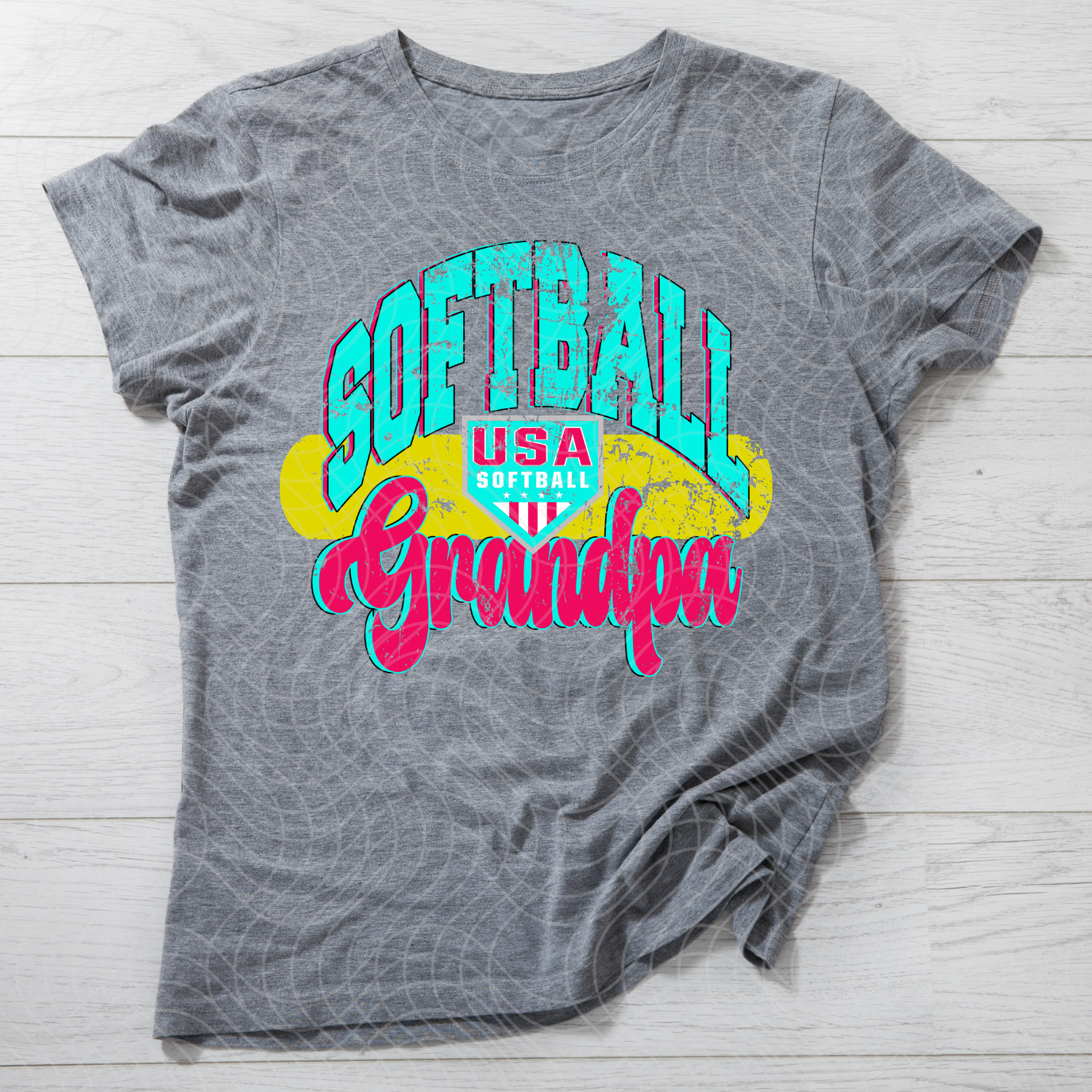SOFTBALL GRANDPA - DTF TRANSFER