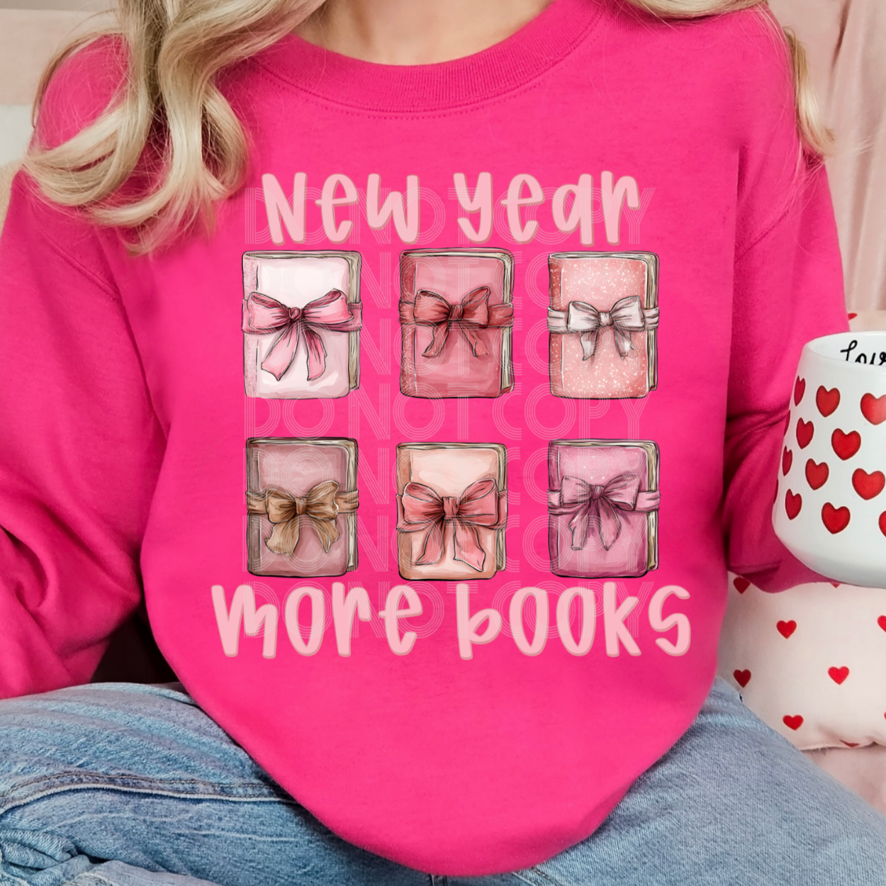 NEW YEAR, MORE BOOKS - DTF TRANSFER