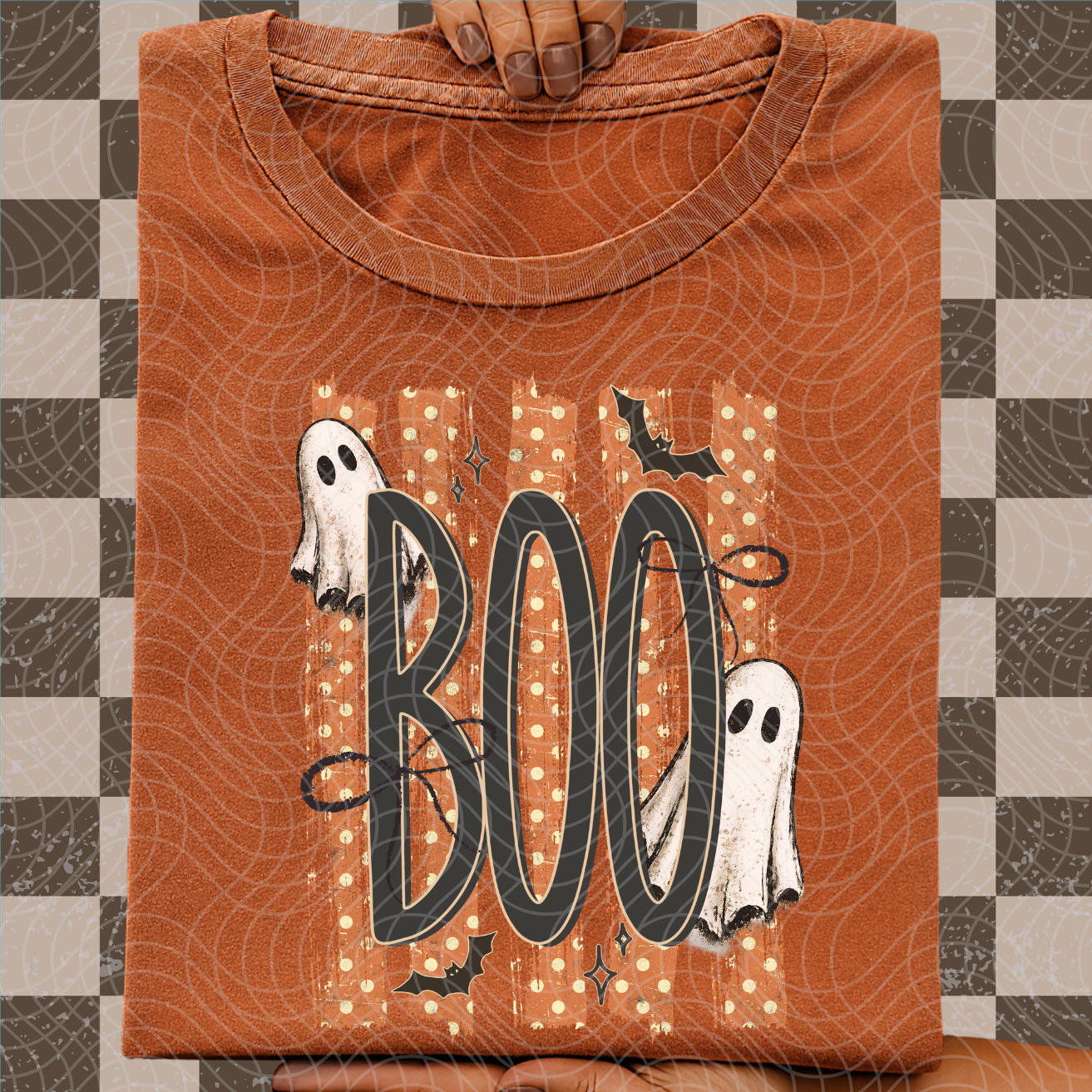BOO STRIPE - DTF TRANSFER