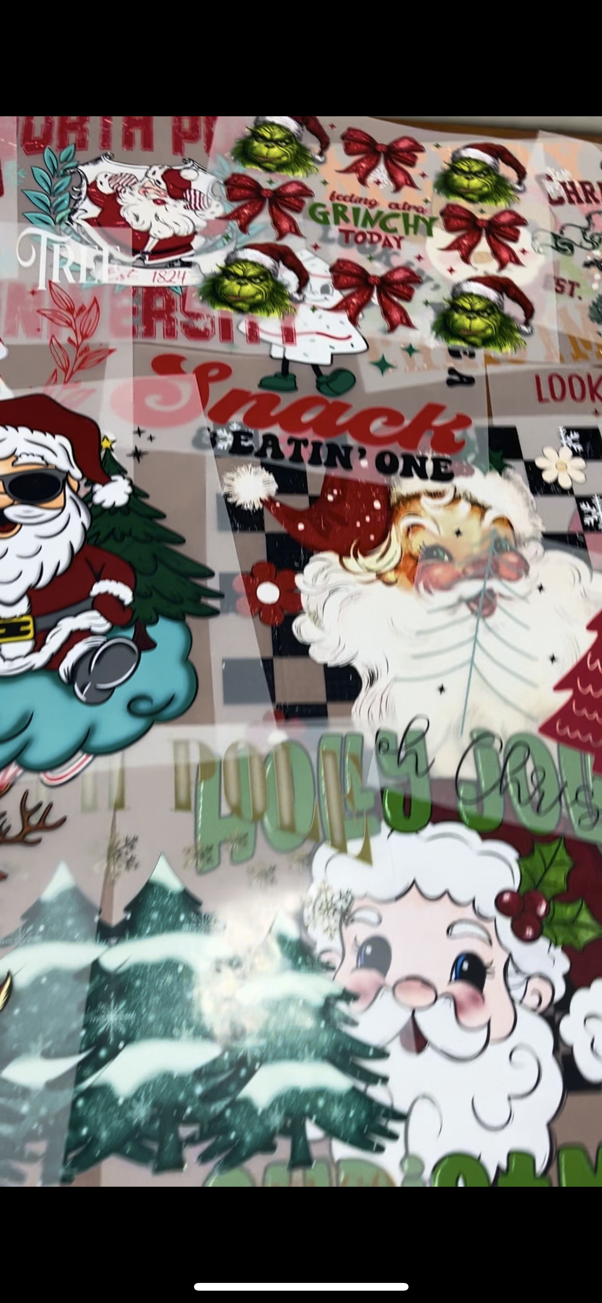 CHRISTMAS GRAB BAG - 15 DTF TRANSFERS
