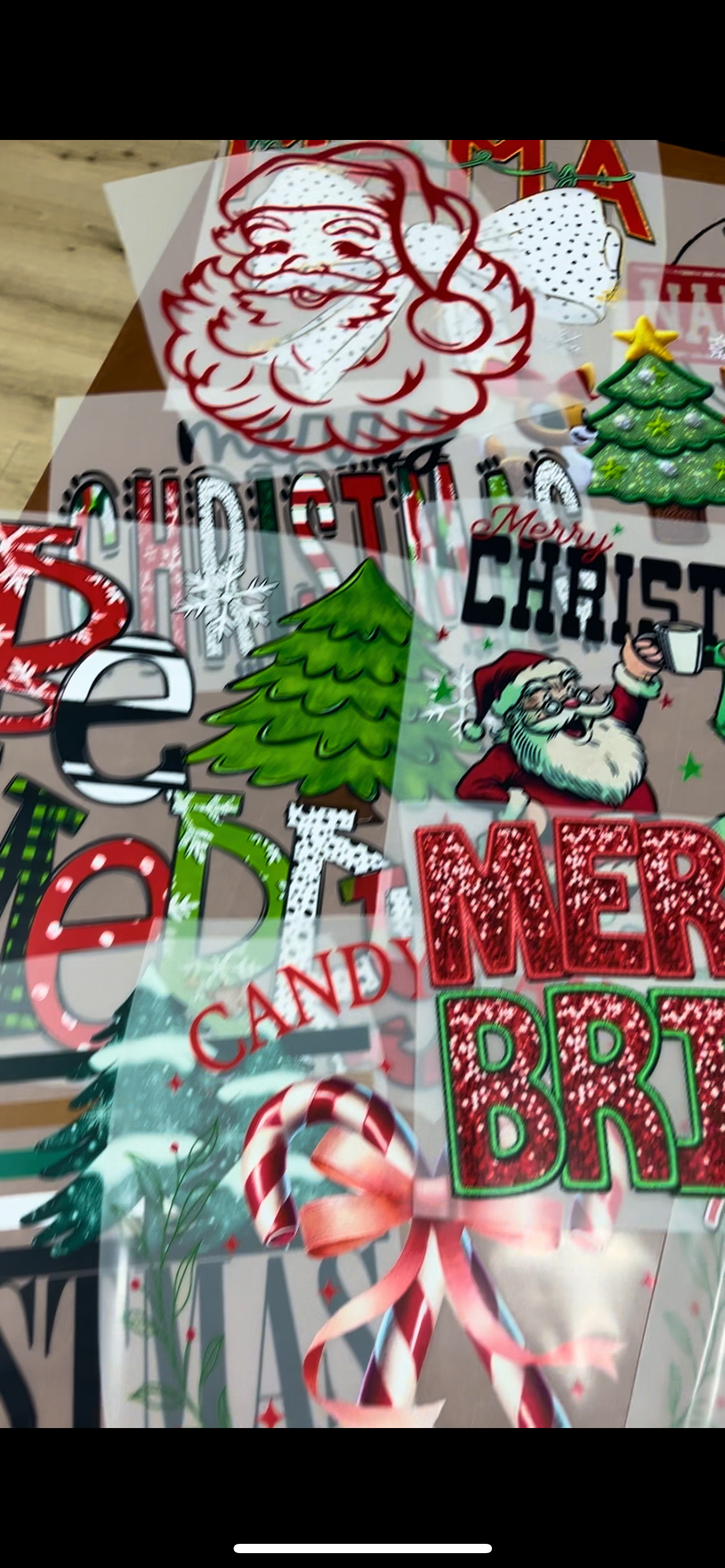 CHRISTMAS GRAB BAG - 15 DTF TRANSFERS