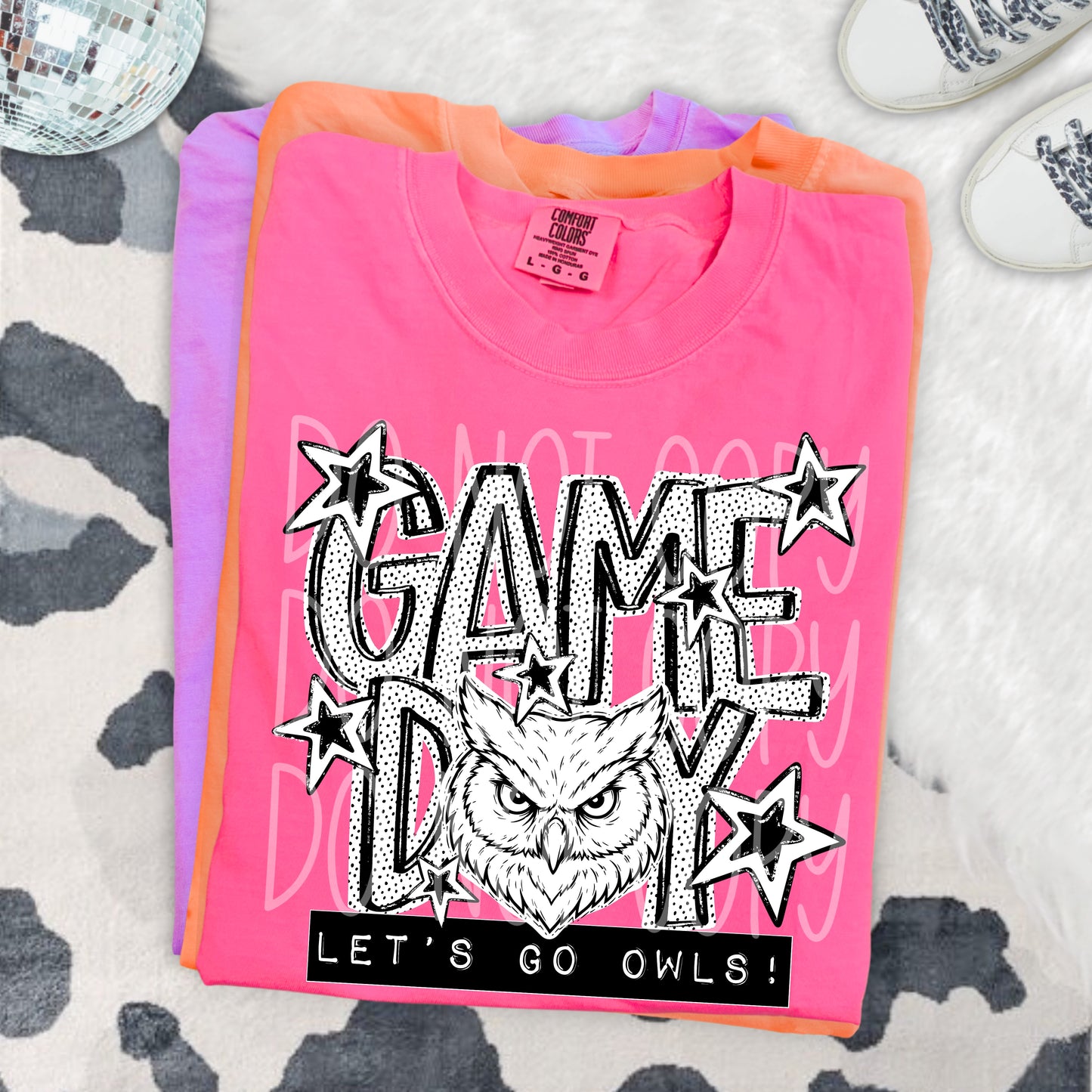 GAME DAY DOTTIES, OWLS - DTF TRANSFER
