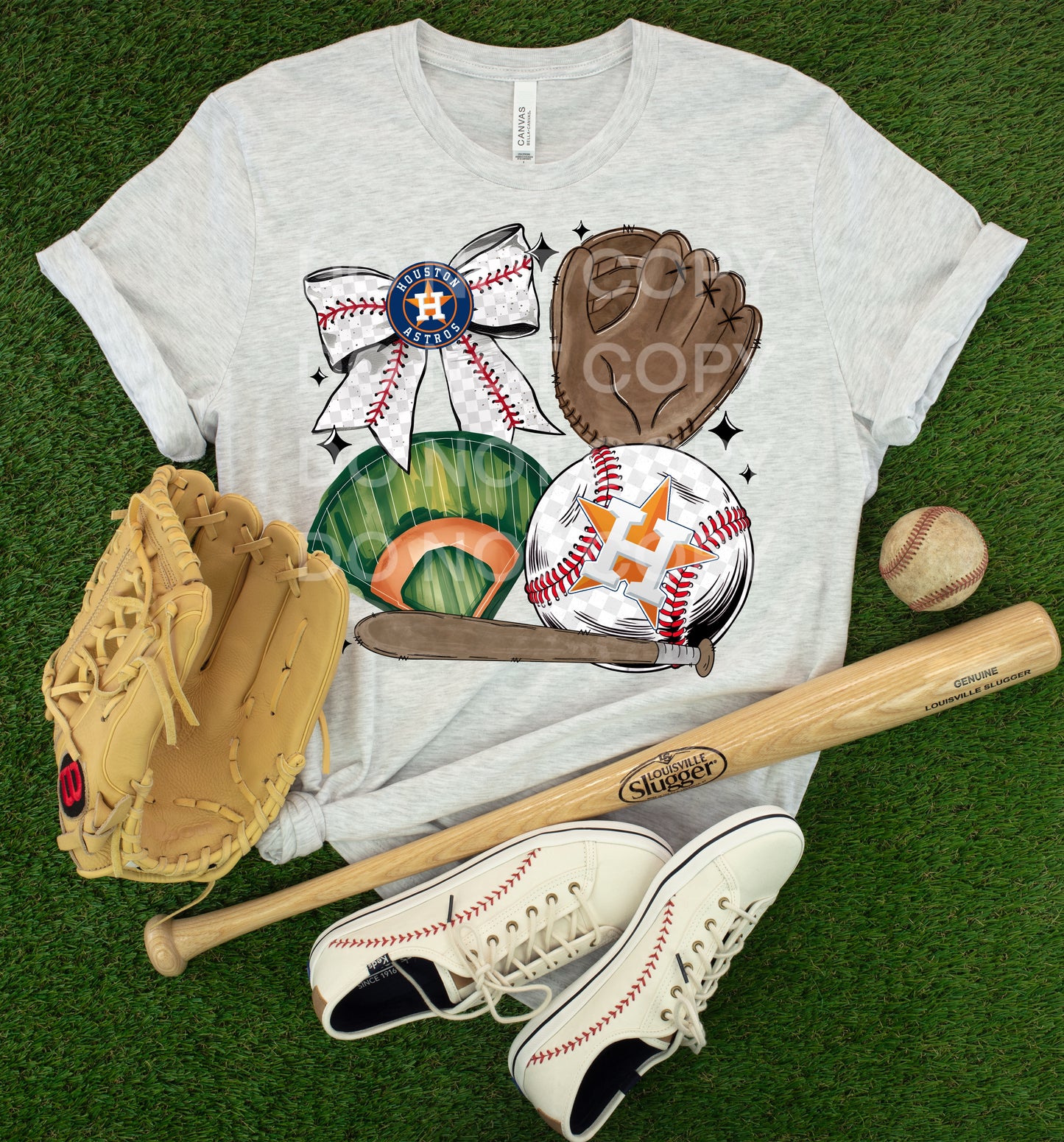 BOW BASEBALL - DTF TRANSFER