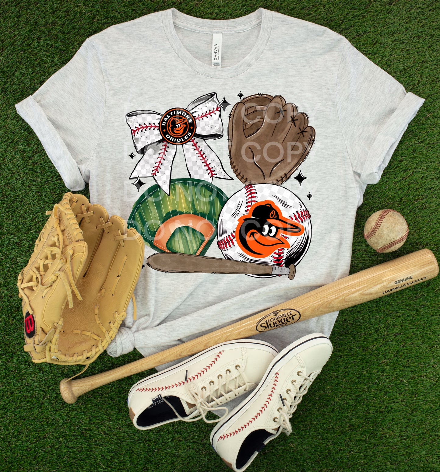 BOW BASEBALL - DTF TRANSFER