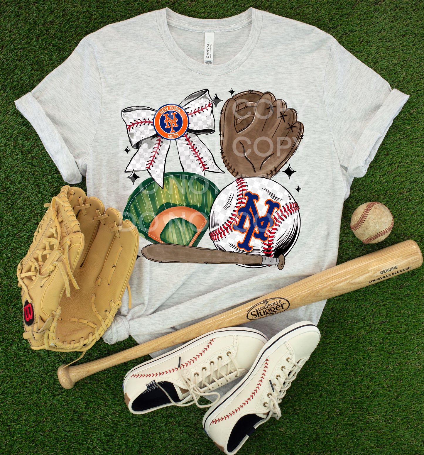 BOW BASEBALL - DTF TRANSFER