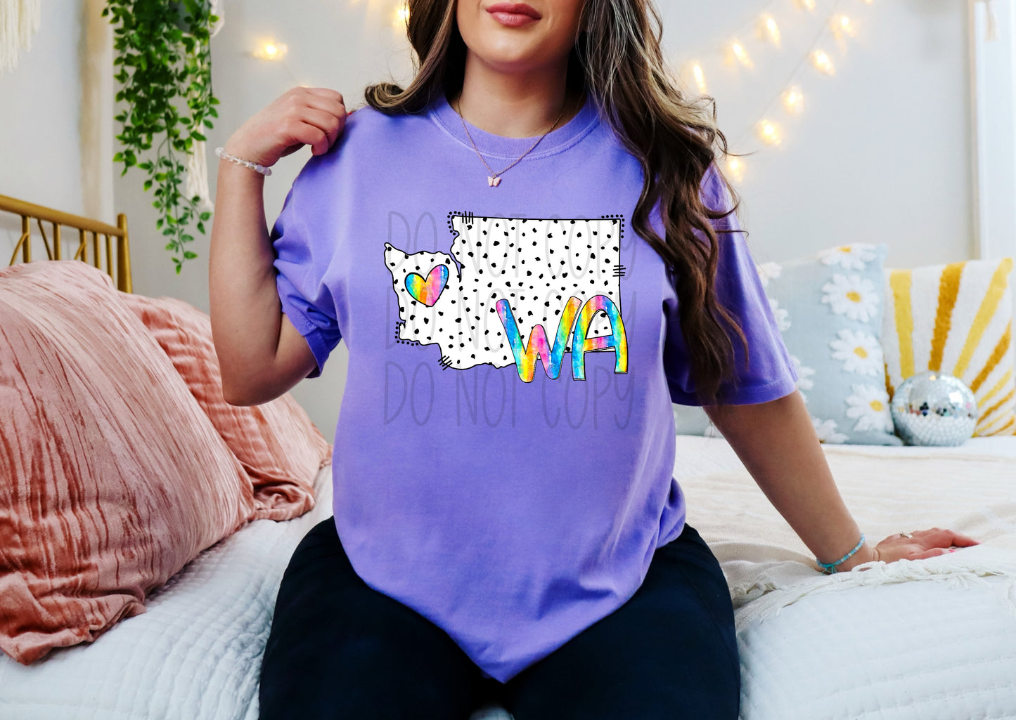 DOTTED STATES - WA - DTF TRANSFER