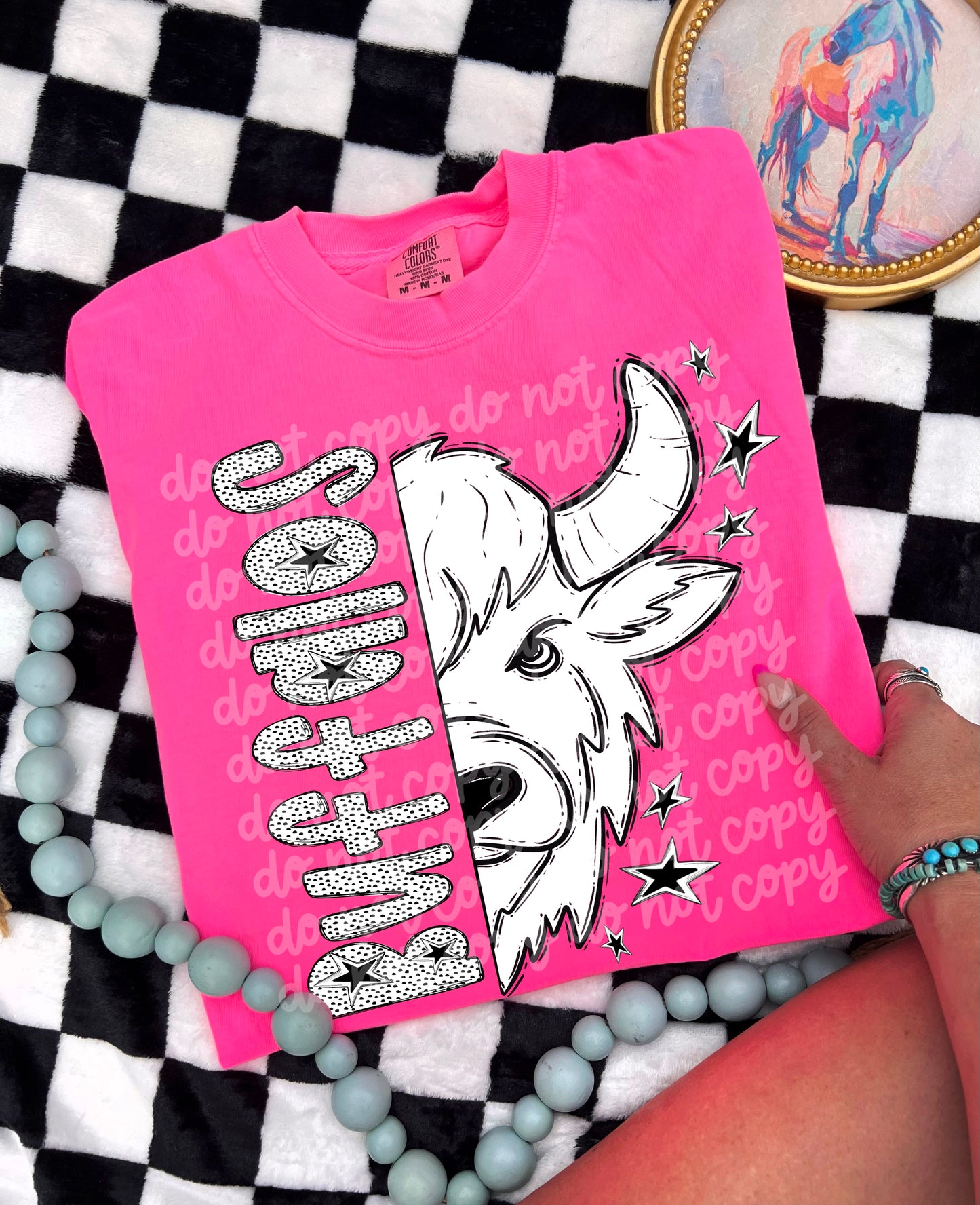 BUFFALOS DOTTED MASCOTS - DTF TRANSFER
