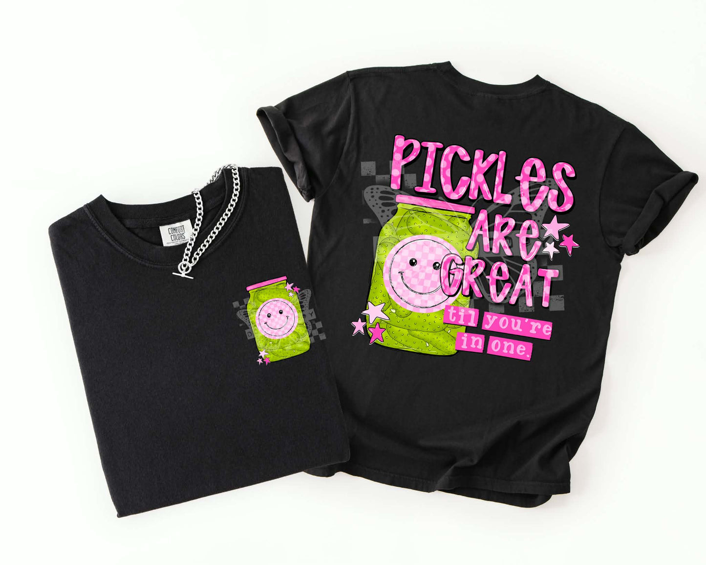 PICKLES ARE GREAT, W/ POCKET - DTF TRANSFER