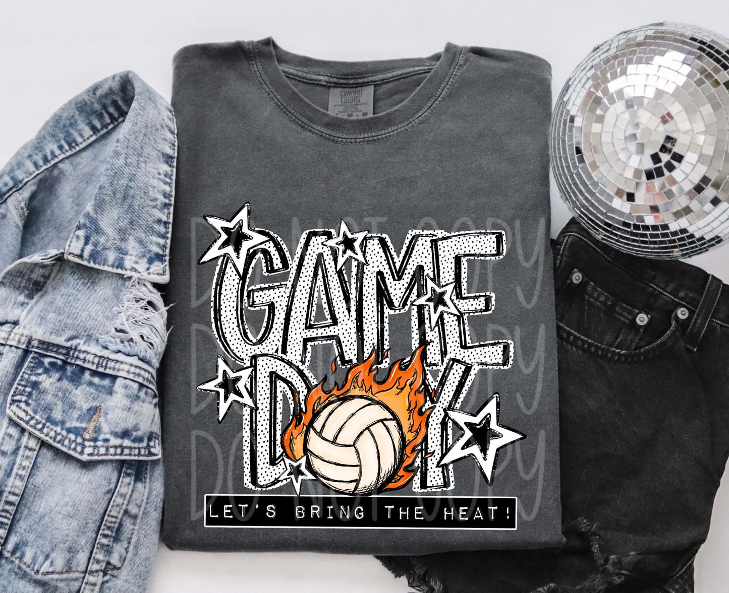 GAME DAY, VOLLEYBALL - DTF TRANSFER