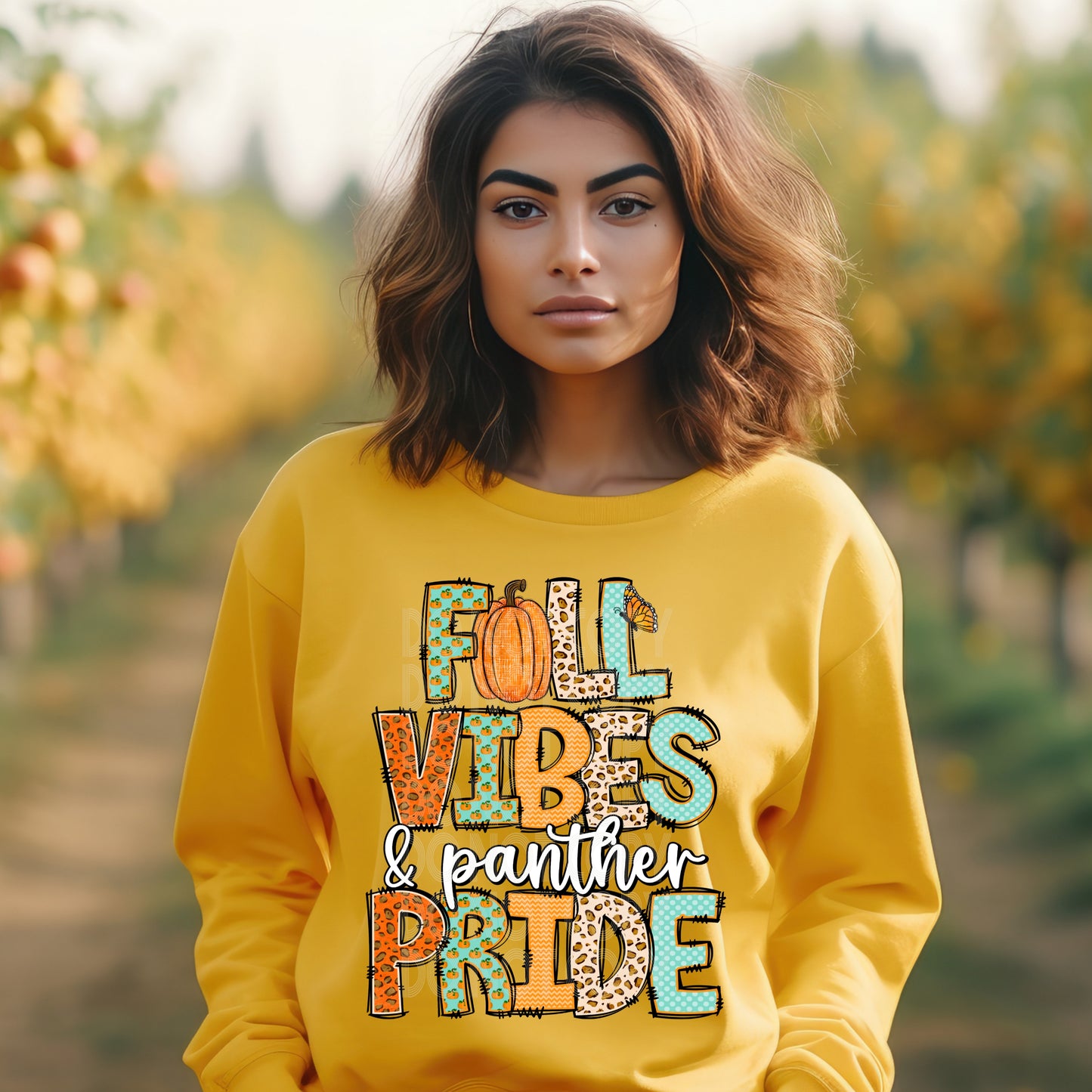 Fall vibes panther pride - DTF TRANSFER