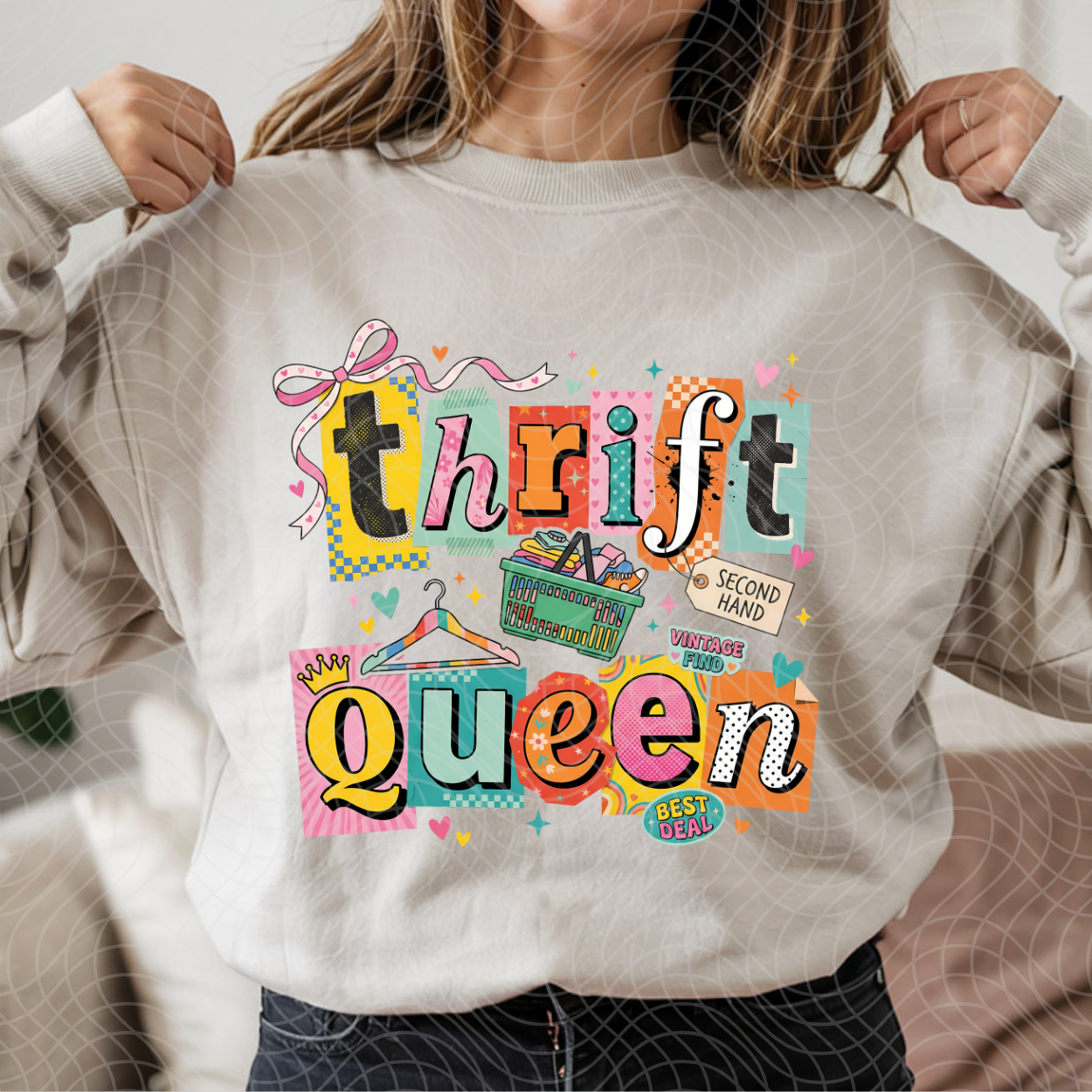 THRIFT QUEEN - DTF TRANSFER