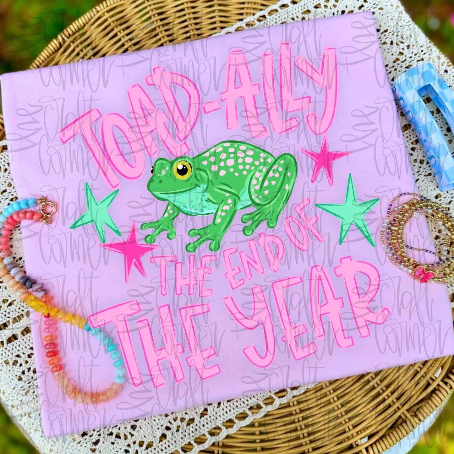 TOADALLY THE END OF THE YEAR - DTF TRANSFER