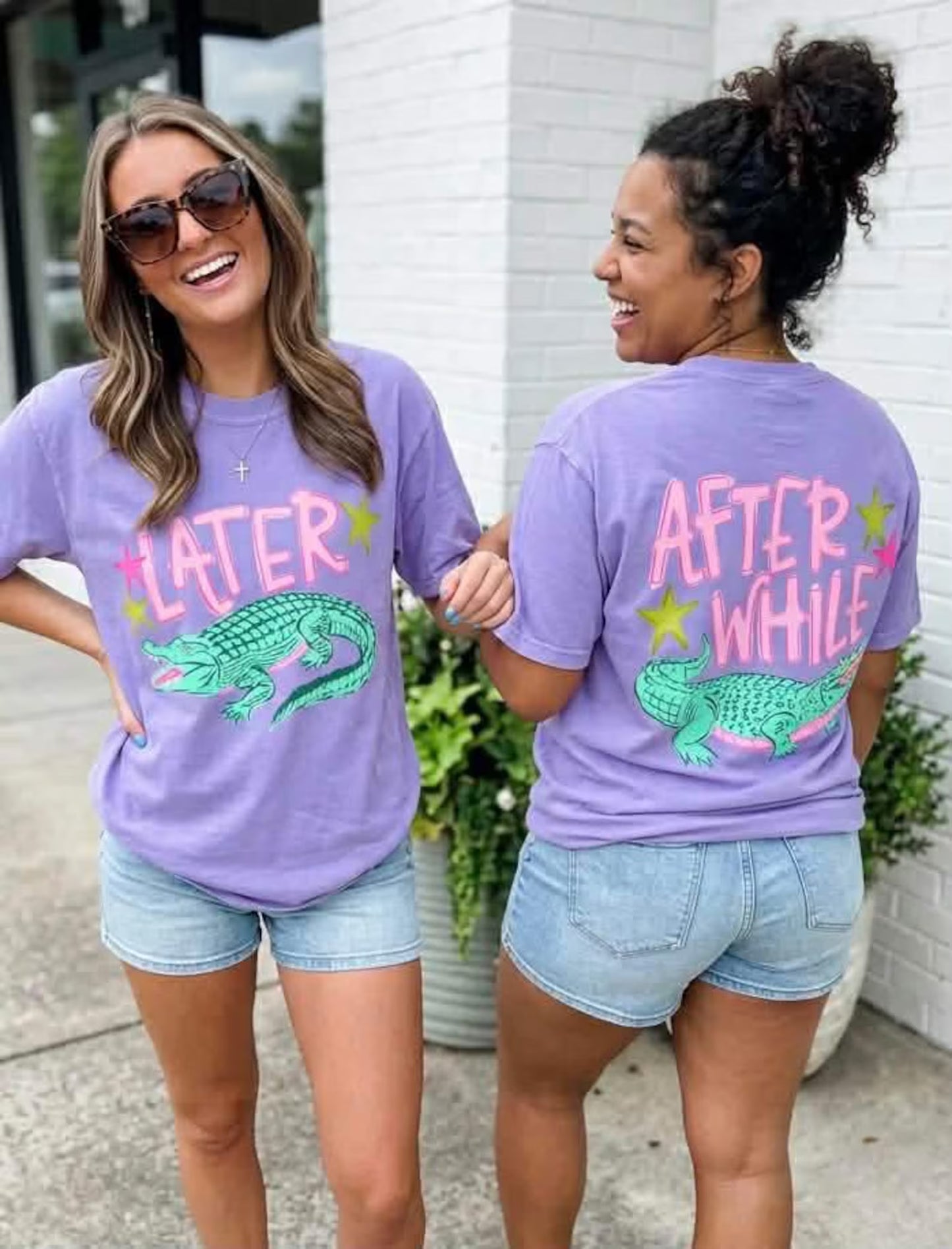 LATER, AFTER WHILE - FRONT AND BACK - DTF TRANSFER