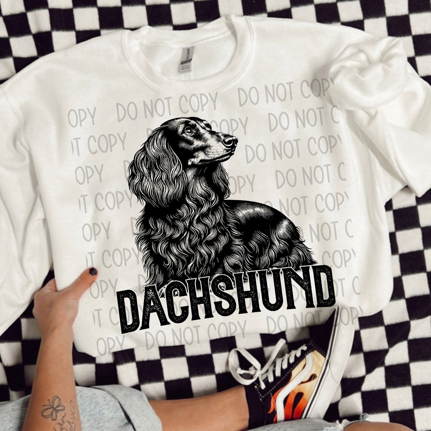 DACHSHUND DOG - DTF TRANSFER