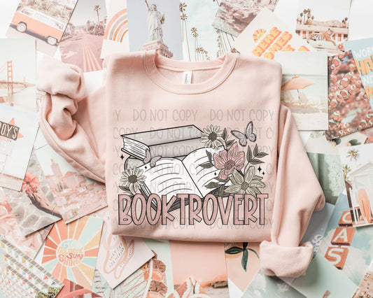 BOOKTROVERT - DTF TRANSFER