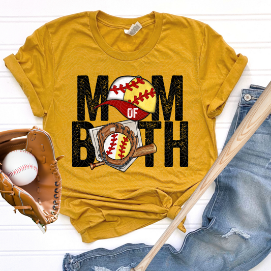 MOM OF BOTH - DTF TRANSFER