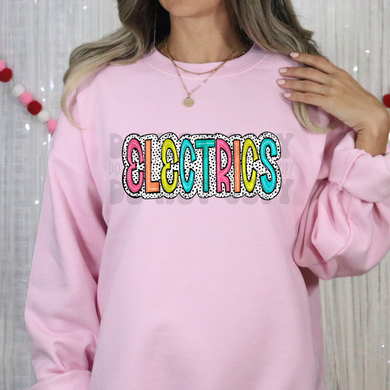 ELECTRICS DOTTED COLORS - DTF TRANSFER