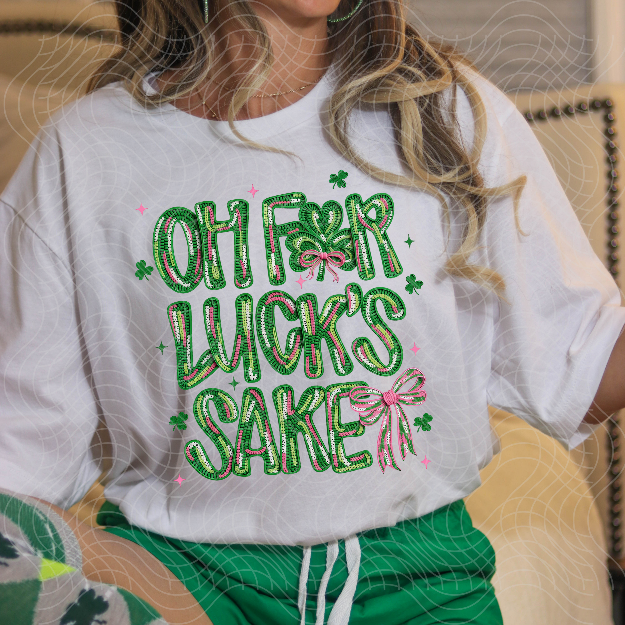 FOR LUCK'S SAKE - DTF TRANSFER